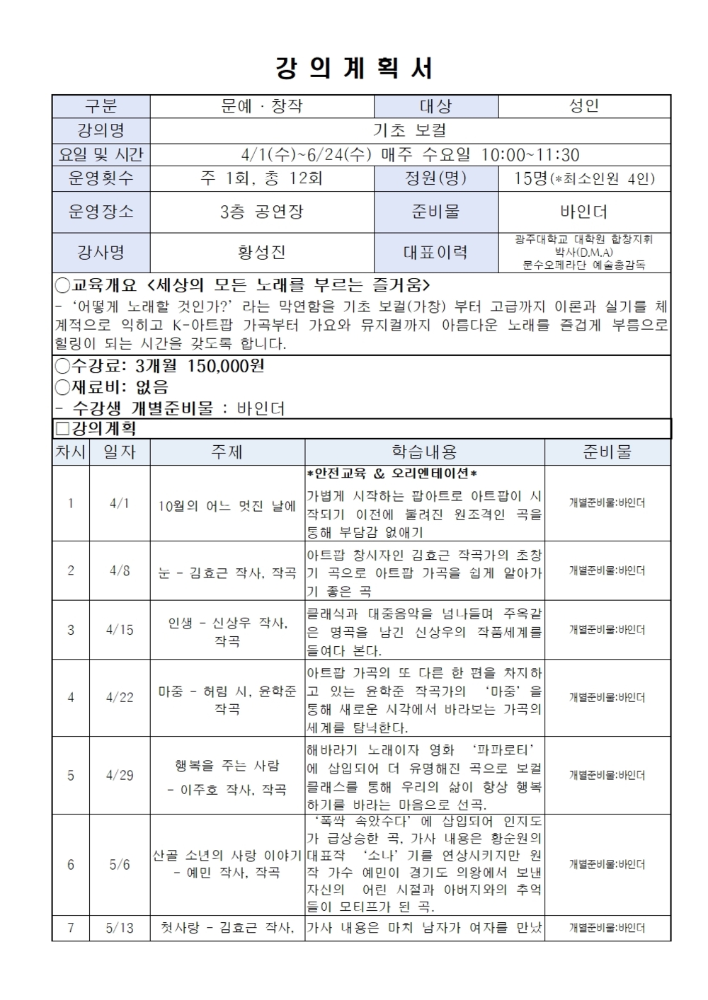 보컬1